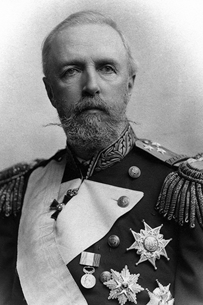 Kung Oskar II, fotografi från1896