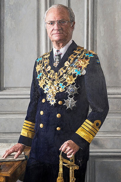 Carl XVI Gustaf kung historia Kungliga slottet